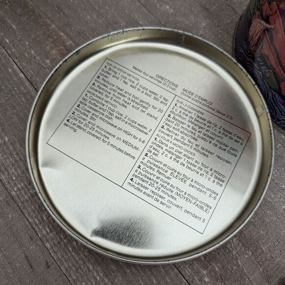 Uncle Ben's Canister, Vintage rice container, effem foods 1989 Food tin - Picture 6 of 10